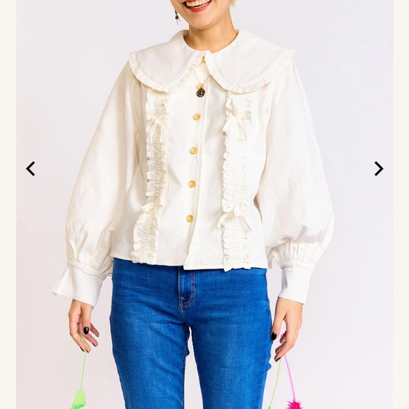 Kina and Tam Tongue Tied Blouse - Picture 5 of 7